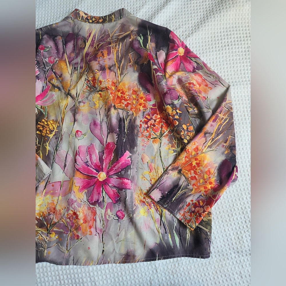 5/25$ Women's Floral Blouse - Picture 11 of 15